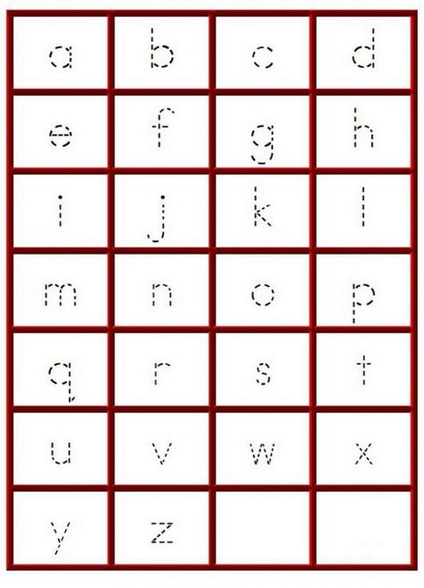 Tracing Letters a-z Worksheets | Learning Printable English Alphabet Writing, Lowercase Letters Printable, Traceable Letters, Alphabet Writing Worksheets, Letters Worksheets, Tracing Worksheets Free, Small Alphabets, Printable Alphabet Worksheets, Abc Worksheets