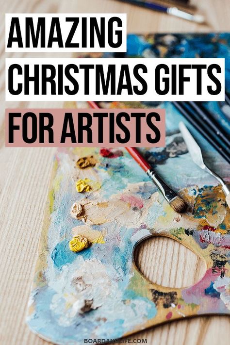 Christmas Gifts For Art Teacher, Art Teacher Christmas Gifts, Gift For Creative Person, Gifts For Artists Unique, Gifts For Drawing Artists, Best Gifts For Artists, Gifts For Painters Artists, Artist Christmas Gift Ideas, Artsy Christmas Gifts