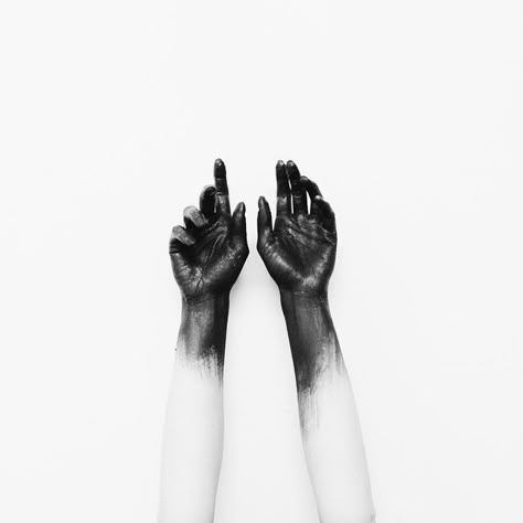 Abstract black and white photography | Hands in the air photo | creative photos Black And White Aesthetic, Critical Role, Abstract Photography, Black N White, Pics Art, White Aesthetic, Mean Girls, Black Aesthetic, Black Paint