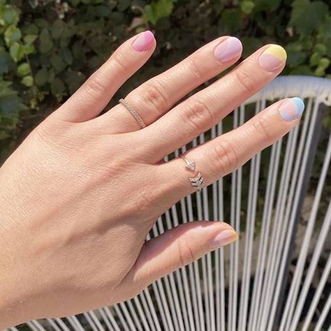 The 15 Best Nail Polish Strips and Stickers in 2021 | Who What Wear Classic French Tip, French Tip Design, Stripped Nails, Nails Easy, Pastel Designs, Best Nail Polish, Foil Nails, Nail Polish Strips, Dream Nails