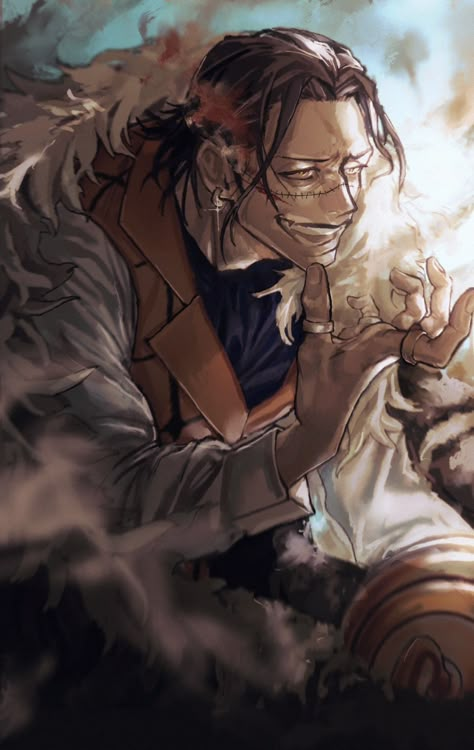 Crocodile from one piece. Anime wallpaper Crocodile One Piece, Sir Crocodile, One Piece Wallpaper, One Piece Man, One Peice Anime, Anime Cover Photo, One Piece Drawing, One Piece Images, One Piece Pictures