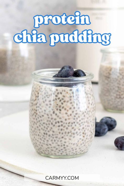 Coconut Protein Powder Recipes, Chia Seed Pudding Macros, Chia Pudding Recipes Oat Milk, Protein Chia Pudding Breakfast, Chia Seed Pudding Fairlife, Chia Breakfast Pudding Overnight, Chia Seed Protein Pudding Recipe, Chia Pudding Recipes Protein Powder, Chia Seed Pudding With Protein Shake