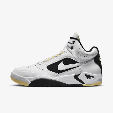 Nike Air Flight Lite Mid, Nike Essentials, Nike Flight, Mid Shoes, Nike Air Flight, Air Flight, Men's Shoe, Mens Nike Shoes, Black Trainers