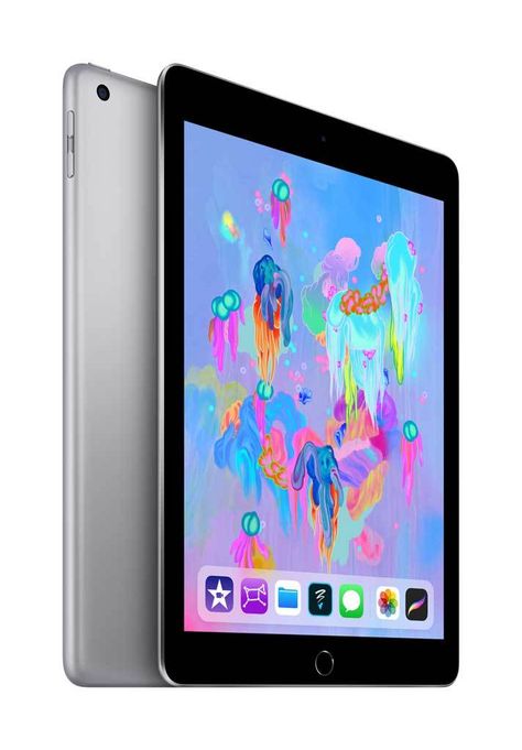 Apple 9.7-inch iPad (6th Gen) Wi-Fi   Cellular 128GB #Ad #iPad, #sponsored, #Gen, #inch Ipad Features, Apple Coloring, Ipad 6, Ipad App, Buy Apple, Apple Ios, Ebook Reader, Ipad Air 2, New Ipad