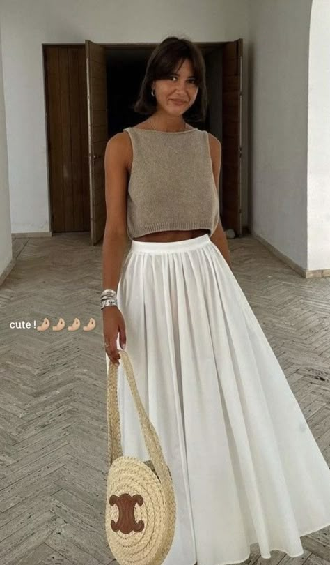 Greece Outfit, European Summer Outfits, Honeymoon Outfits, Rock Outfit, Europe Outfits, Italy Outfits, 2024 Outfits, Outfit Chic, Euro Summer