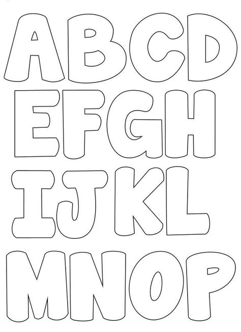 The Letters And Numbers Are Cut Out From Paper To Make An Adult Sized C1F Letter Stencils To Print, Letter Stencils Printables, Bubble Letters Alphabet, Bubble Alphabet, Printable Letter Templates, Alphabet Letter Templates, Bubble Letter Fonts, Abc Coloring Pages, Alphabet Templates