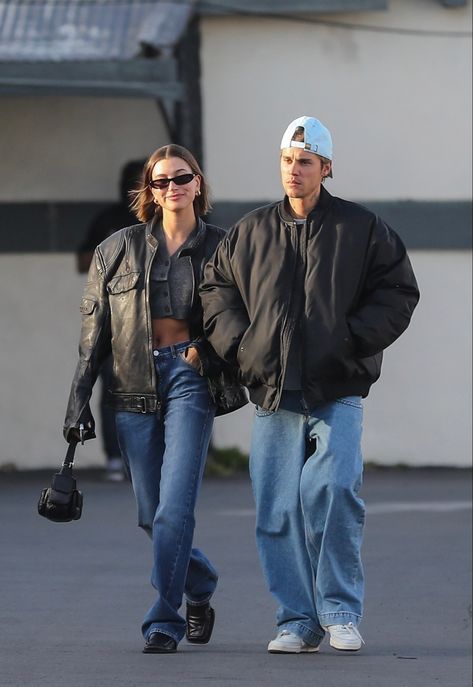 Justin Bieber Street Style, Hailey And Justin Bieber, Hailey And Justin, Hailey Bieber Street Style, Justin Bieber Outfits, Hailey Bieber Outfits, Justin Bieber Style, Hailey Bieber Style, Justin Hailey