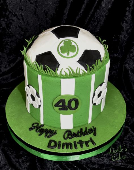 Soccer Cake, Turning 40, Football Cake, Derby County, 50th Birthday Cake, Little Cakes, Rice Crispy, Yummy Food Dessert, 50th Birthday