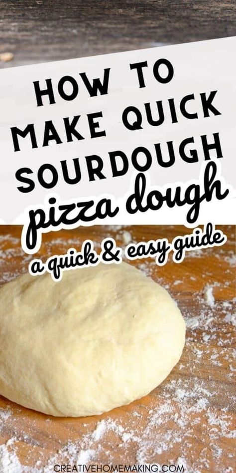 Love sourdough? You'll adore this speedy sourdough pizza dough recipe – ideal for busy weeknights and impromptu pizza parties! Fast Sourdough Pizza Dough, Pizza Dough Discard Recipe, Pizza Dough Sourdough Starter, Homemade Sourdough Pizza Dough, Starter Dough Recipes, Pizza Dough From Sourdough Starter, Pizza Dough With Sourdough Discard, Gf Sourdough Pizza Crust, Easy Quick Sourdough Recipes