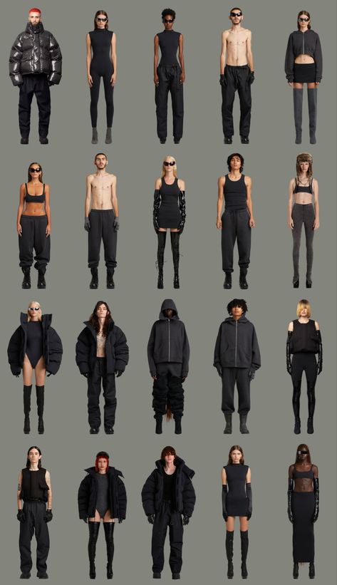 Streetwear Studio Shoot, Fashion Gorpcore, Fit Moodboard, Gorpcore Fashion Editorial, Rick Owens Editorial, Entire Studios, Sci Fi Clothing, Classic Halloween Costumes, Fashion D