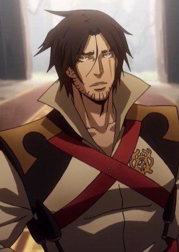 Castlevania anime season 1 Castlevania Trevor, Belmont Castlevania, Castlevania Anime, Trevor Belmont, Vampire Hunter D, Vampire Dracula, Fantasy Tv, Angel Wallpaper, Perspective Art