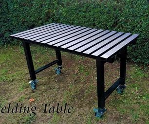 Diy Welding Table, Welding Bench, Welding Projects Ideas, Welding Table Diy, Aluminum Welding, Welding Tables, Welding Ideas, Welding Jobs, Welding And Fabrication