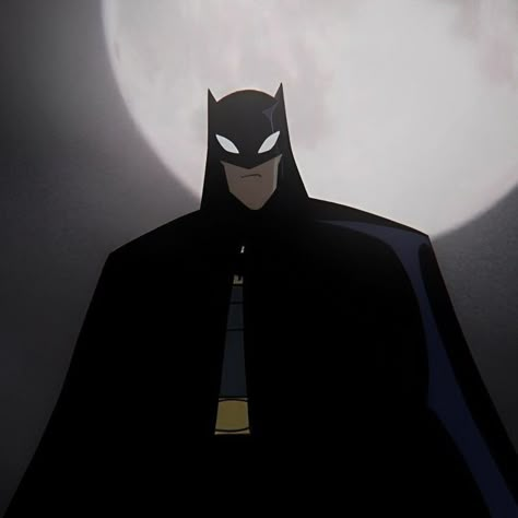 Batman 2004 Wallpaper, The Batman 2004 Art, Batman Cartoon Pfp, The Batman 2004 Wallpaper, 2004 Batman, Batman Pfps, Animated Batman, Catwoman 2004, Batman Pfp