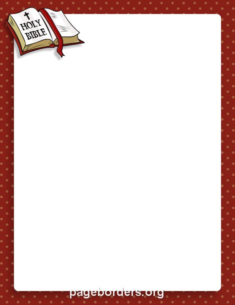 Bible Border Border Paper Printable, Page Boarders, Picture Borders, Printable Border, Childrens Sermons, Lined Writing Paper, Border Templates, Church Pictures, Page Borders Design