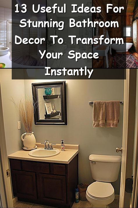 Transform your space instantly with our 13 useful ideas for stunning bathroom decor. Discover innovative tips and stylish inspirations to elevate your bathroom's aesthetic. From chic color palettes to functional storage solutions, each idea is designed to enhance both beauty and practicality. Whether you prefer a modern look or a cozy retreat, these bathroom decor ideas will help you create the perfect sanctuary in your home. Dive in and start your makeover today! Cabinet Tower, Useful Ideas, Stunning Bathrooms, Music System, Bathroom Cabinet, Functional Storage, Bathroom Shelves, Amazing Bathrooms, Towel Rack