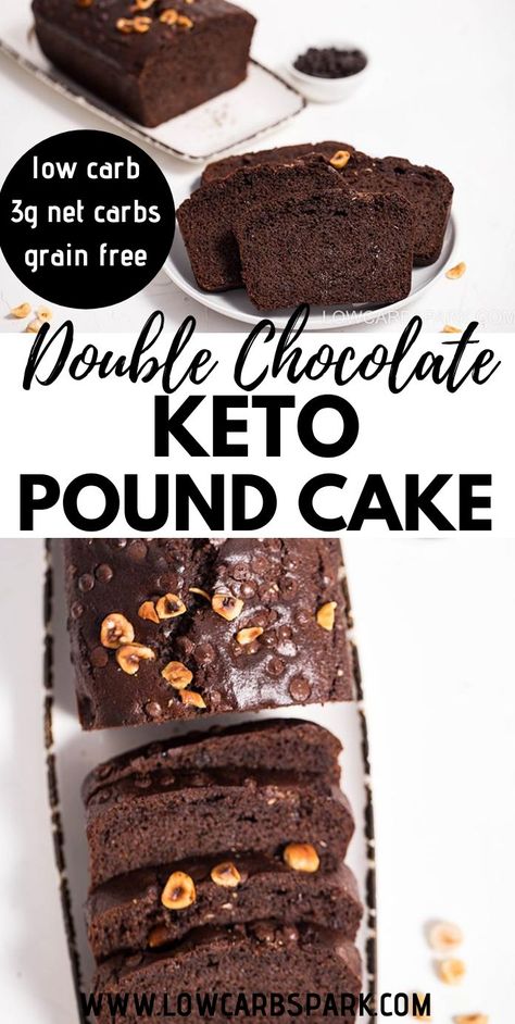 Keto Loaf, Keto Pound Cake, Thm Cake, Keto Favorites, Keto Cakes, Chocolate Loaf Cake, Keto Baking, Ultimate Keto Meal Plan, Keto Chocolate Cake