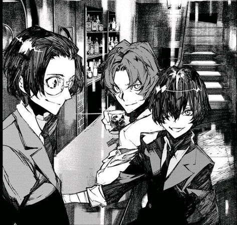 Bsd Panels, Bsd Manga Panels, Buraiha Trio, Bsd Beast, Dark Era, Bsd Manga, Beast Wallpaper, Dog Icon, Dazai Osamu