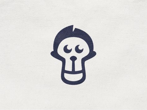 Logo Showcase, Monkey Man, Logo Process, Logo Creation, Logo Mark, Logo Concept, A Character, Logo Maker, Art Logo