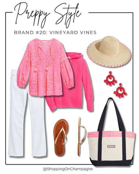 20 Preppy Women's Brands to Elevate Your Style — Shopping on Champagne | Nancy Queen | Fashion Blog Affordable Preppy Women's Tops, Affordable Preppy Cotton Outerwear, Affordable Preppy Buttoned Shirt, Preppy Mom Style, Preppy 40 Year Old Outfit, Women’s Preppy Style, African Dress Designs, Preppy Outfits Spring, Preppy Capsule Wardrobe