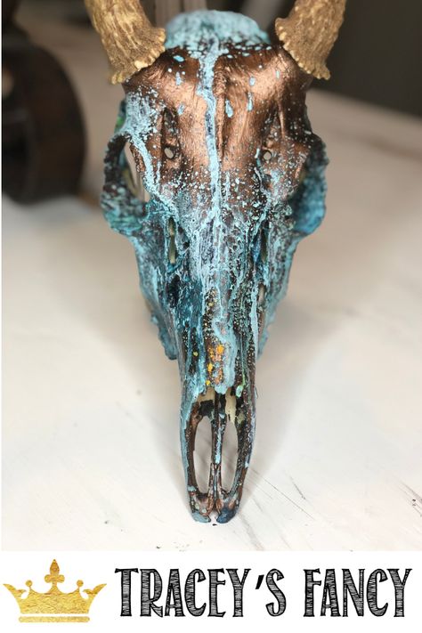 Deer Skull Decor, Painted Deer Skulls, Painted Animal Skulls, Animal Skull Decor, Deer Skull Art, Painted Cow Skulls, Cow Skull Decor, Antler Ideas, Cow Skull Art