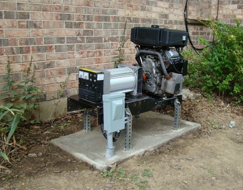 House Generator, Grid Ideas, Homemade Generator, Whole House Generators, Diy Generator, Electric Generator, Free Energy Generator, Generator House, Harbor Freight