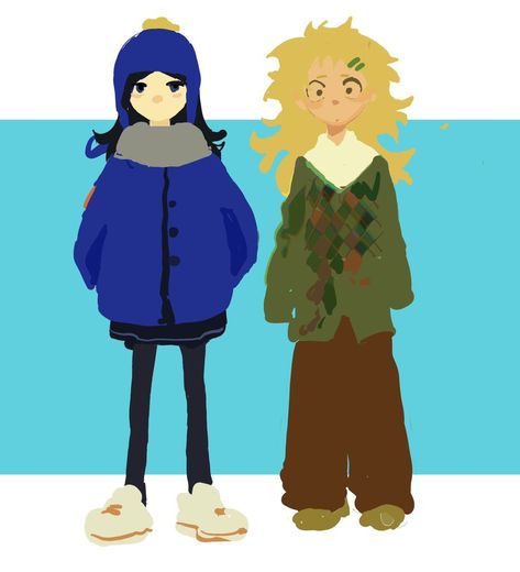 North Garden, Tweek And Craig, Creek South Park, South Park Funny, Goin Down, Tweek Y Craig, South Park Characters, South Park Fanart, Doodle Drawings