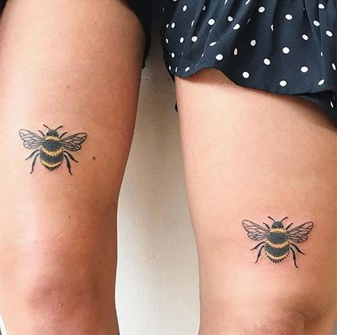 Mother Daughter Sunflower Tattoos Matching, Matching Mother Daughter Tattoos Flowers, Mother Daughter Bee Tattoos, Mum And Daughter Tattoo Butterfly, Tiny Mother Daughter Tattoos, Matching Mother Daughter Butterfly Tattoos, Mother And Daughter Tatoos, Mum And Daughter Tattoo, Mother Daughter Symbol