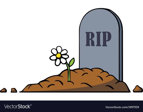 Grave Stone Drawing, Rip Illustration, Cartoon Grave, Grave Illustration, Grave Drawing, Rip Drawing, Tombstone Drawing, Rip Dog, Rip Tombstone