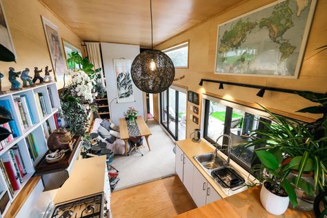 Micro Living, Tiny House Interior Design, Live Big, Tiny House Interior, Small Homes, Tiny Home, Now And Then, Quality Of Life, Growing Food