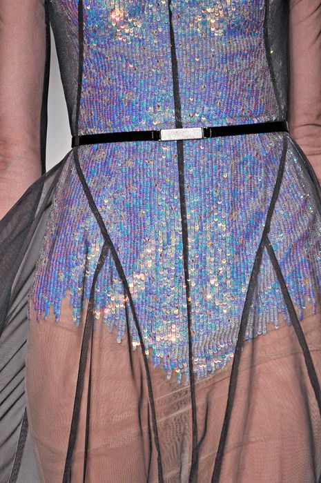 Holographic sequins. Sheer panels. Cinched waist. #TopshopPromQueen Holographic Fashion, Holographic Fabric, Space Grunge, Steam Punk, Fashion Details, Runway Fashion, High Fashion, Two Piece Skirt Set, Style Inspiration