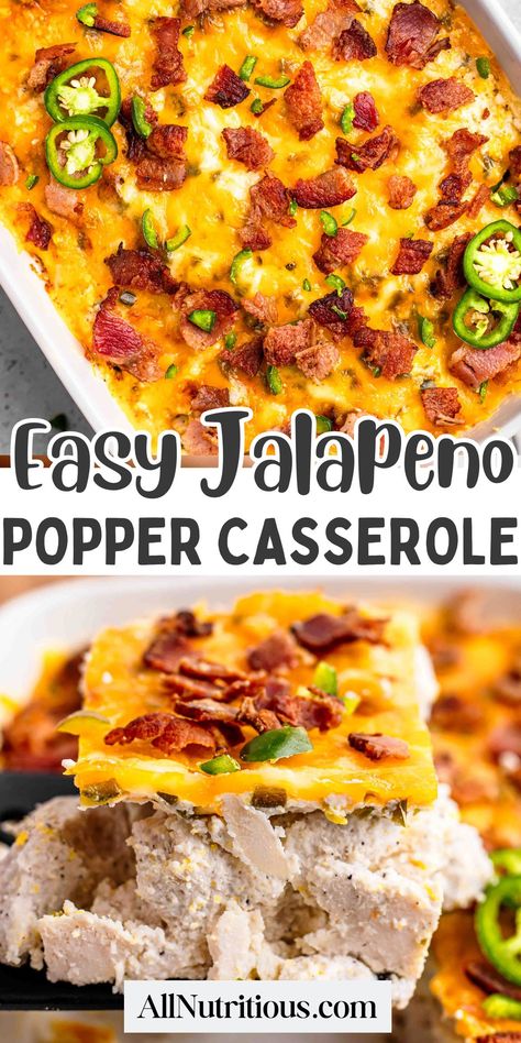 This casserole dish combines creamy cheese and spicy jalapenos for keto meals that are both satisfying and low in carbs. Ideal for quick and easy family meals, it's a must-try among keto casserole recipes for dinner. Creative Cooking Ideas, Buffalo Quesadilla, Low Carb Lunch Meal Prep, Wegovy Recipes, September Dinners, Casserole Recipes Healthy, Quick Easy Keto Dinner, Low Carb Casserole Recipes, Cracker Chicken Casserole