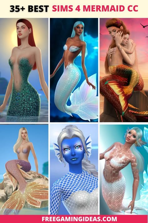 sims 4 mermaid cc Sims 4 Mermaid Cc, Mermaid Poses, Download Sims, Mods Sims 4, Sims 4 Cheats, Sims 4 Challenges, Sims 4 Traits, Cc Folder, The Sims 4 Pc