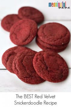 The BEST Red Velvet Snickerdoodle Recipe - Cookie Recipes for Christmas or Valentine's Day or any day #redvelvet #cookierecipes #redvelvetcookies #snickerdoodles #christmascookies Red Velvet Snickerdoodles, Cookie Recipes For Christmas, Recipes For Christmas, Valentine Cookie, Brownies Cookies, Snickerdoodle Recipe, Snickerdoodle Cookies, Red Velvet Cookies, Christmas Boxes