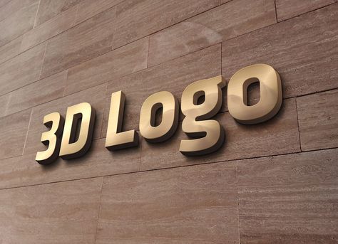 Free-3D-Wall-Sign-Logo-Mockup-PSD 3d Wall Background For Logo, 3d Logo Design Background, 3d Logo Background, Wall Logo Design, Mockup Free Psd Download, Free Logo Mockup Psd, Free Logo Psd, Mockup Logo, Invoice Format