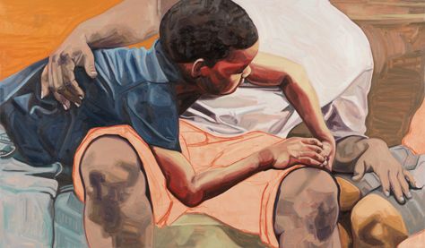 'When I See These Paintings, I See Myself': Artist Jordan Casteel on How She Puts Herself Into Her Portraits of Everyday People Jordan Casteel Art, Jordan Sokol Paintings, Us Jordan Peele Poster, Jordan Casteel, Jordan Abstract Art, Jordan Painting, Yale School Of Art, Denver Art, Denver Art Museum