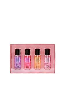 Victoria's Secret Fragrance Mist Collection 4 Piece Mini Mist Gift Set: Love Spell, Pure Seduction, Bare Vanilla, & Velvet Petals, ideas, aesthetics, holiday gift, gift exchange, anniversary, birthday, mothers, sister, friend, black women, luxury, chic, Victoria Secret Perfume Set, Perfume Victoria Secret, Profumo Victoria Secret, Bare Vanilla, Victoria Secret Love Spell, Travel Gift Set, Pure Seduction, Victoria Secret Fragrances, Perfume Set