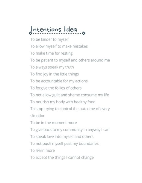 Spiritual healing. Shadow work. Journaling. Healing. Therapy. motivation Intentions To Set For The Day, Intentions In A Relationship, Setting Morning Intentions, Setting Intentions New Month, Intentions For Journaling, Journal Prompts Intentions, Todays Intentions Examples, Daily Intentions Quotes, Intention Of The Week