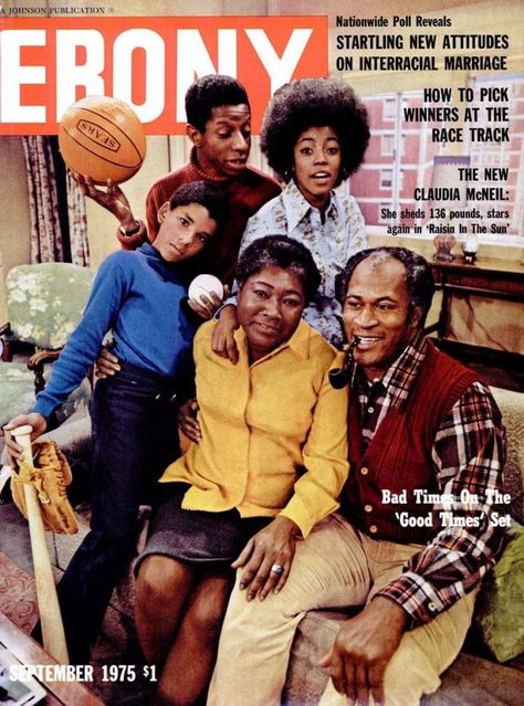 'Good Times' TV show - including the theme song & lyrics (1974-1979) - Click Americana Good Times Tv Show, Ebony Magazine Cover, Black Sitcoms, Black Tv Shows, Jet Magazine, Ebony Magazine, Essence Magazine, Black Magazine, Black Glamour