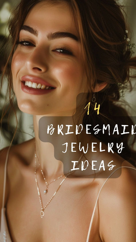 Sparkle On Your Special Day With These Bridesmaid Jewelry Ideas. Curious About The Best Pieces To Complement Your Gown? Click To Explore And Sparkle! 💍👰 #BridesmaidJewelry #WeddingSparkle #JewelryIdeas #ExploreAndSparkle #WeddingStyle Bridesmaids Jewelry Ideas Gold, Bridesmaid Accessories Ideas, Bridesmaid Jewelry Ideas Silver, Bridesmaids Jewelry Ideas, Bridesmaid Jewelry Ideas, Bridesmaid Dress Jewelry, Silver Bridesmaid Jewelry, Bridesmaid Look, Gold Bridesmaid Jewelry