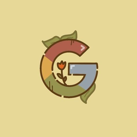 Google Logo Aesthetic, Fairy App Icons, Cottagecore Icons, Icona Ios, Kawaii App, Mobile App Icon, Zestaw Ikon, Plant Icon, L Wallpaper