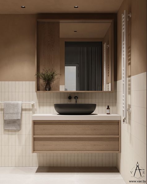 Japandi Bathroom Design, Japandi Bathroom, Japandi House, Japandi Interiors, Restroom Design, Washroom Design, Japandi Interior, Toilet Design, 아파트 인테리어