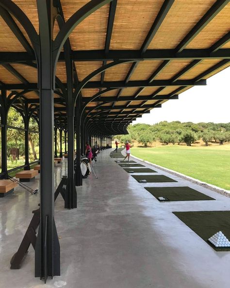 Costa Navarino Golf on Instagram: “Ready when you are. Until then #StaySafe  #CostaNavarinoGolf  #CostaNavarino #drivingrange #thedunescourse #messinia #greece” Golf Driving Range Design, Messinia Greece, Driving Range Golf, Costa Navarino, Range Design, Golf Driving Range, Golf Hotel, Golf Range, Hotel Interior Design