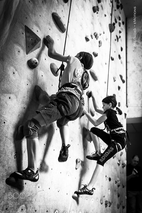 ... go! by MichalBuzasi Rock Climbing Photography, Indoor Bouldering, Rock Climbing Training, Bouldering Gym, Gym Photography, Indoor Rock Climbing, Indoor Climbing, Climbing Gym, Multiple Exposure