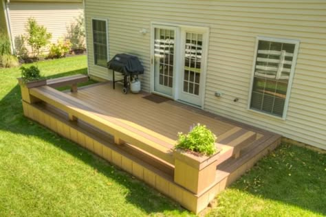 Backyard Decks, Patio Deck Designs, Deck Building, Deck Designs Backyard, Front Deck, Apartment Patio, Small Deck, Deck Designs, Deck Plans