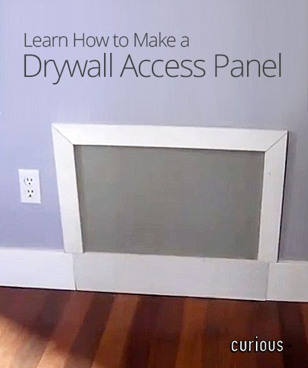 How to Make a Drywall Access Panel Drywall Access Panel, Carpenter Tricks, Basement Door, Recessed Storage, Diy Kitchen Cabinets Painting, Bathroom Redecorating, Fuse Box Cover, Bathroom Basement, Flip Ideas