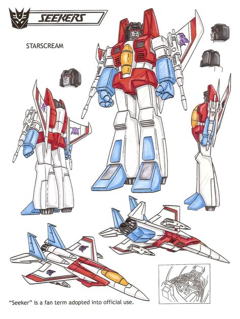 Transformers Starscream Transformers Drawing, Original Transformers, Transformers Generation 1, Transformers Starscream, Transformers Art Design, Transformers Collection, Transformers Decepticons, Transformers Design, Cold Blooded