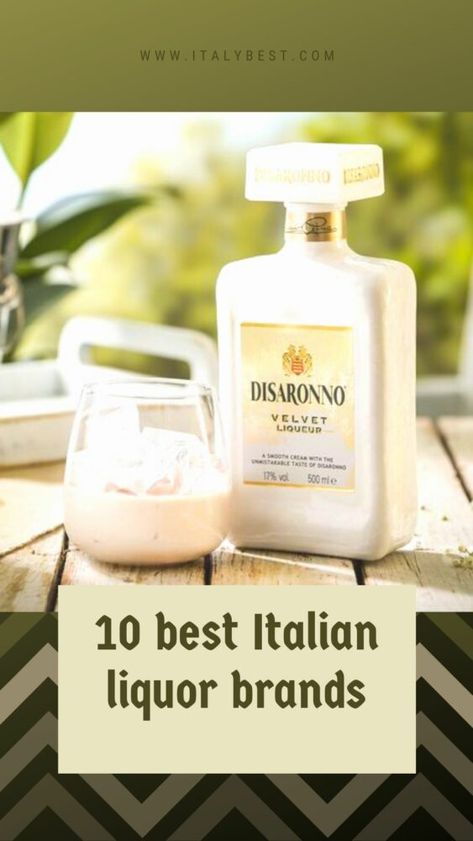 10 Best Italian Liquor Brands - Famous Italian Liquor Brand Names Aperitif Drinks, Campari And Soda, Italian Liqueur, Italian Drinks, Italian Bar, Orange Drinks, Liquor Drinks, Best Of Italy, Negroni