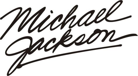 Michael Jackson Michael Jackson Signature, Michael Jackson Autograph, Michael Jackson Silhouette, Michael Jackson Tattoo, Thriller Album, Jackson Name, Queen E, Michael Jackson Thriller, Jackson's Art