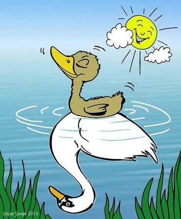 Short Stories With Moral, Baby Story Books, Short Moral Stories, The Ugly Duckling, Moral Stories For Kids, Story Books Illustrations, Short Stories For Kids, Ugly Duckling, Hans Christian Andersen