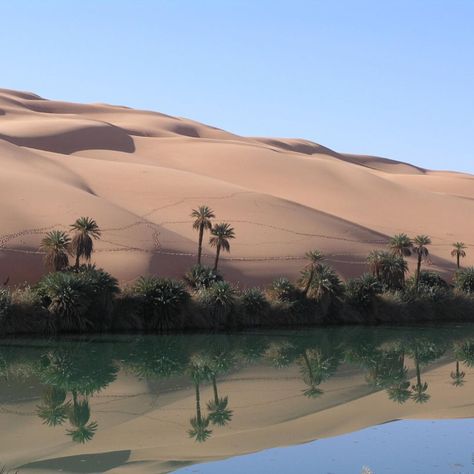 Q: What's the difference between a Mirage and an oasis? A: One's arriving this week. Desert Sahara, Libya, Road Trip Usa, Sand Dunes, Nature Aesthetic, Pretty Places, Travel Inspo, Heaven On Earth, The Desert